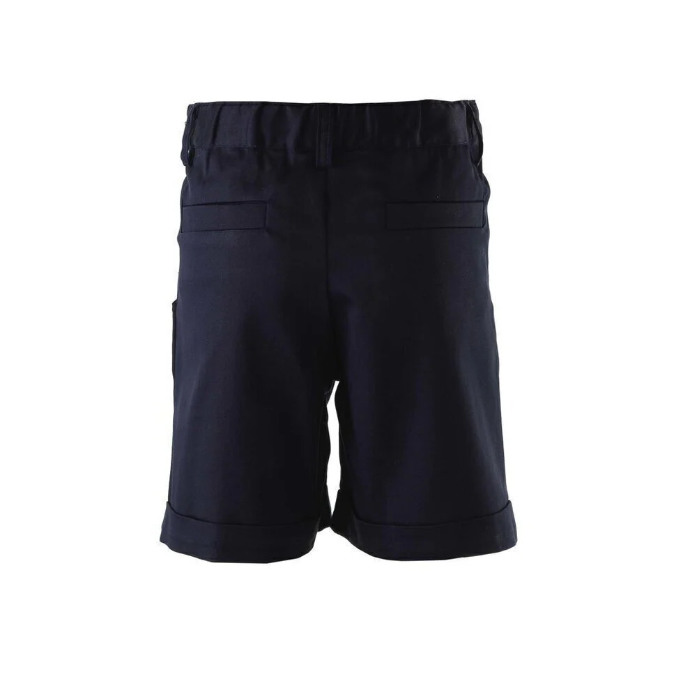 Navy Tailored Shorts - Image 3