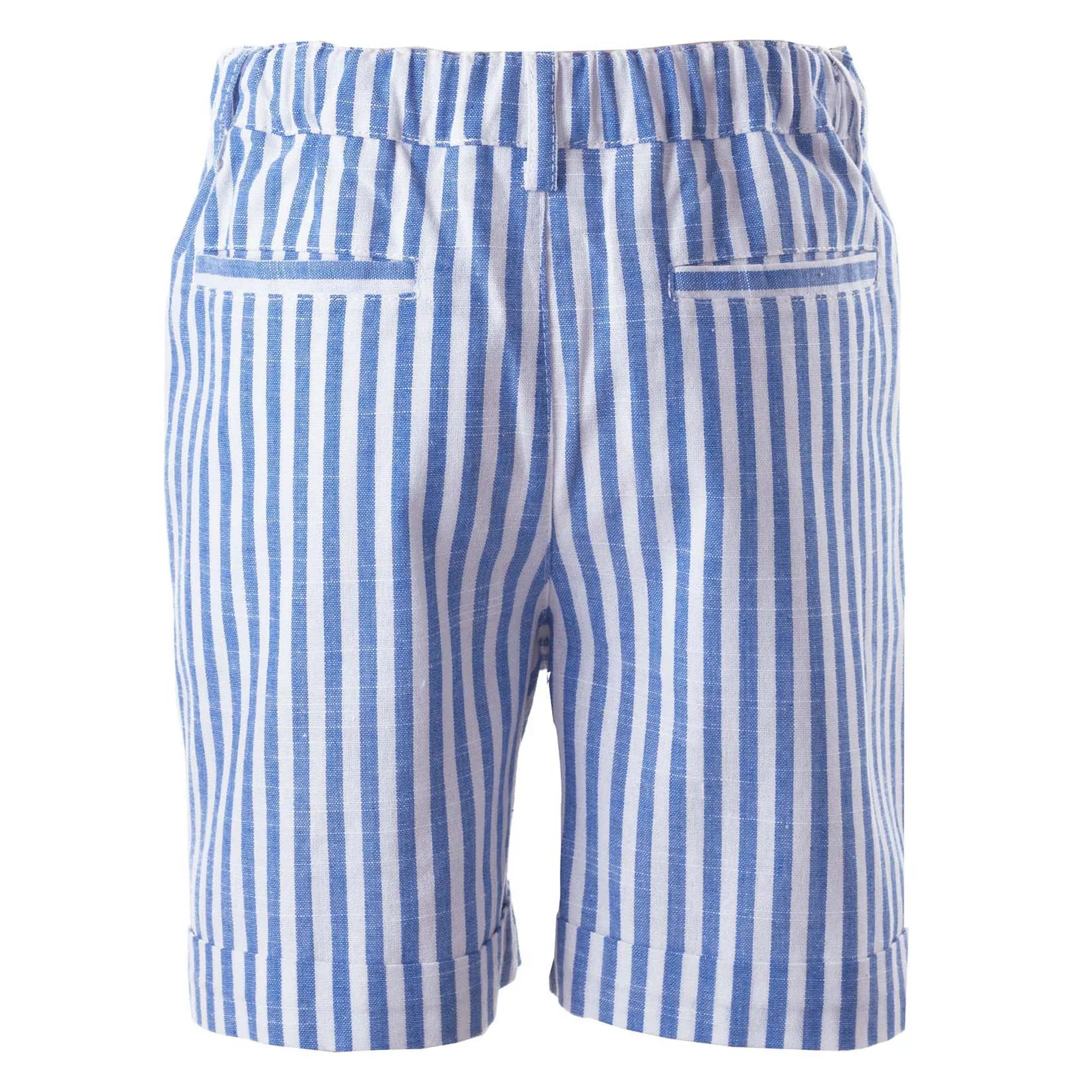 Oxford Stripe Shorts - Image 3